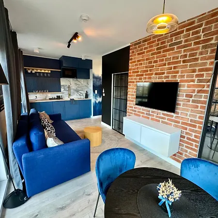 River View Downtown Apartment With Balcony Гданськ Екстер'єр фото